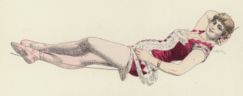 Høytrådskunstner av Jules Arsene Garnier