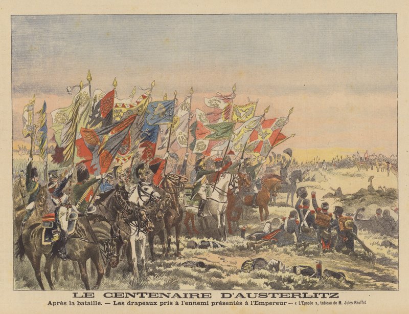 Hundreårsdagen for slaget ved Austerlitz av Jules Rouffet