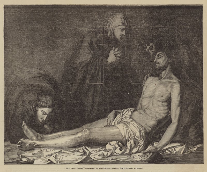 Den døde Kristus av Jusepe de Ribera