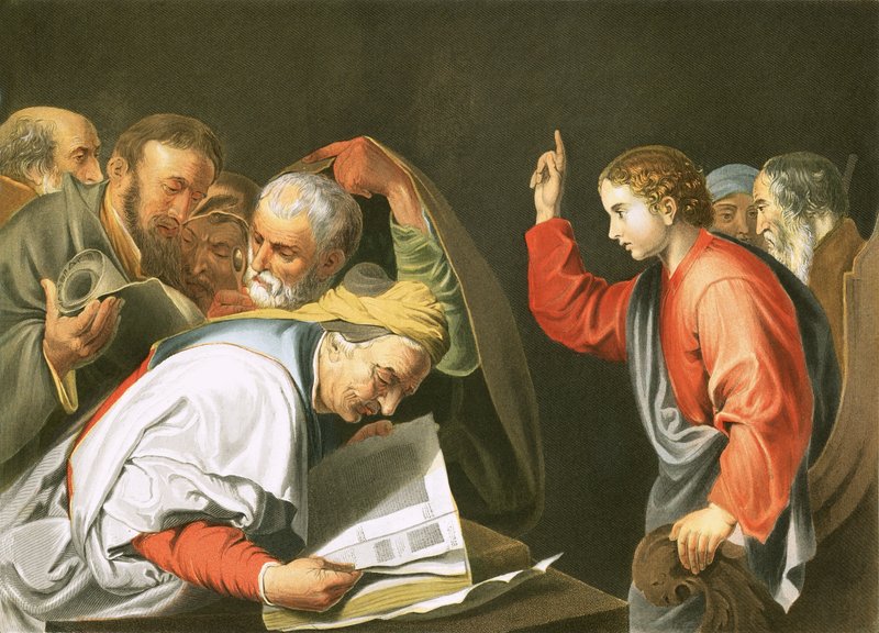 Kristus blant legene av Jusepe de Ribera