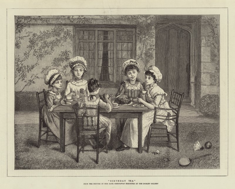 Bursdagste av Kate Greenaway