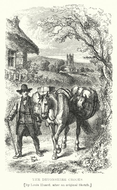 The Devonshire Crooks (gravering) av L. Huard