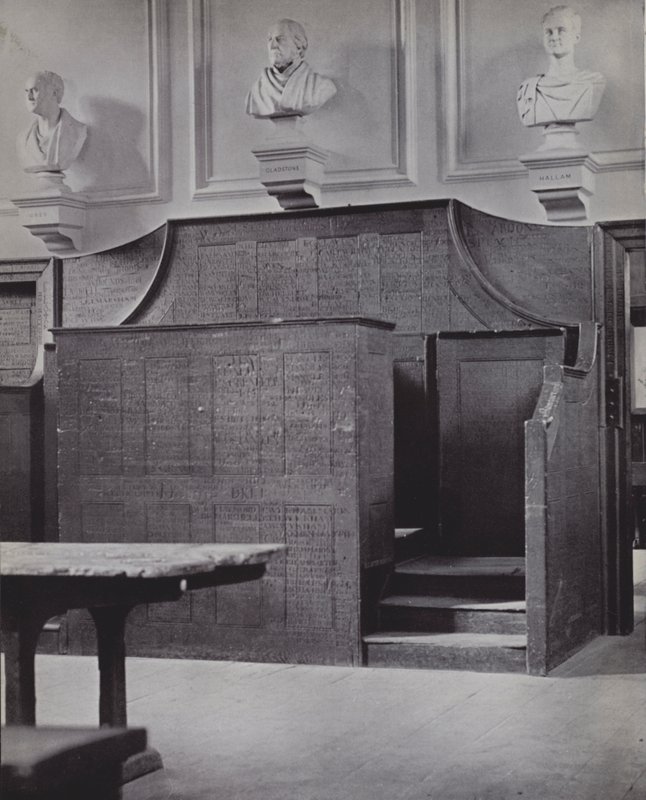 Upper School, Eton (s/hvitt bilde) av Laszlo Moholy Nagy