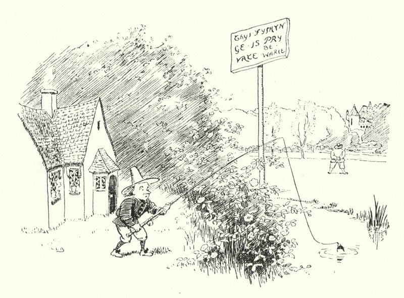 Lille Tommy Tittlemuse (gravering) av Leonard Leslie Brooke