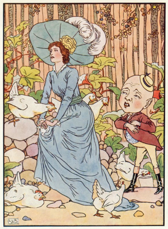 Yonghy-Bonghy-Bo (farge litho) av Leonard Leslie Brooke