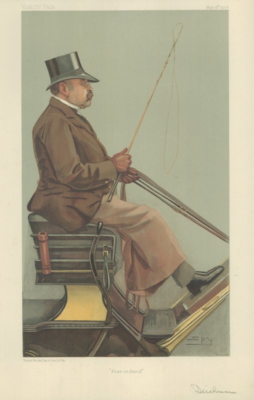 Baron Adolph Wilhelm Deichmann av Leslie Matthew Ward