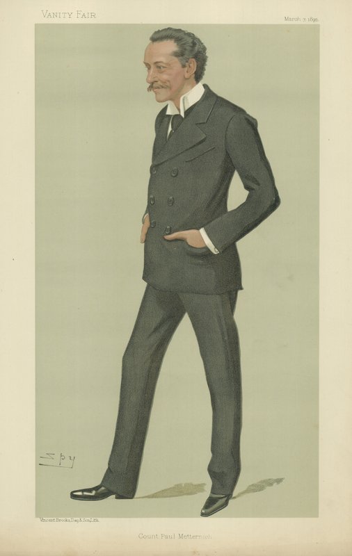 Grev Paul Wolff Metternich av Leslie Matthew Ward