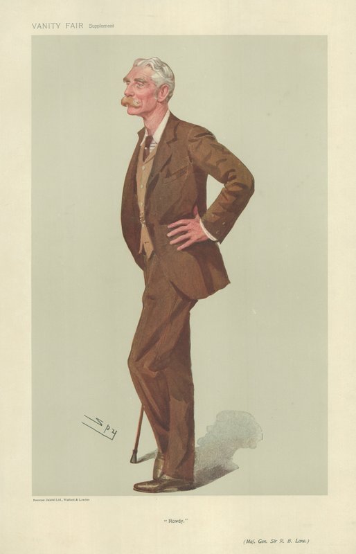Generalmajor Sir Robert Bertram Lane av Leslie Matthew Ward