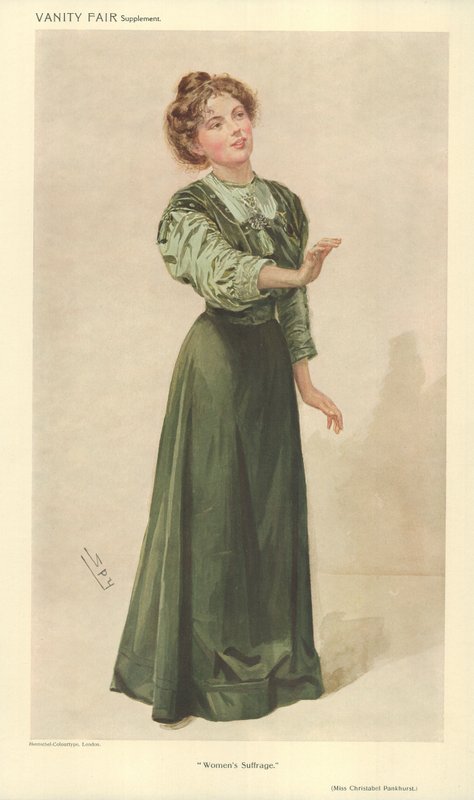 Frøken Christabel Pankhurst av Leslie Matthew Ward