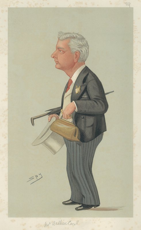 Herr Arthur Cecil av Leslie Matthew Ward