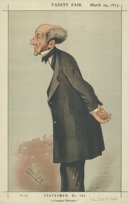 Mr John Stuart Mill av Leslie Matthew Ward
