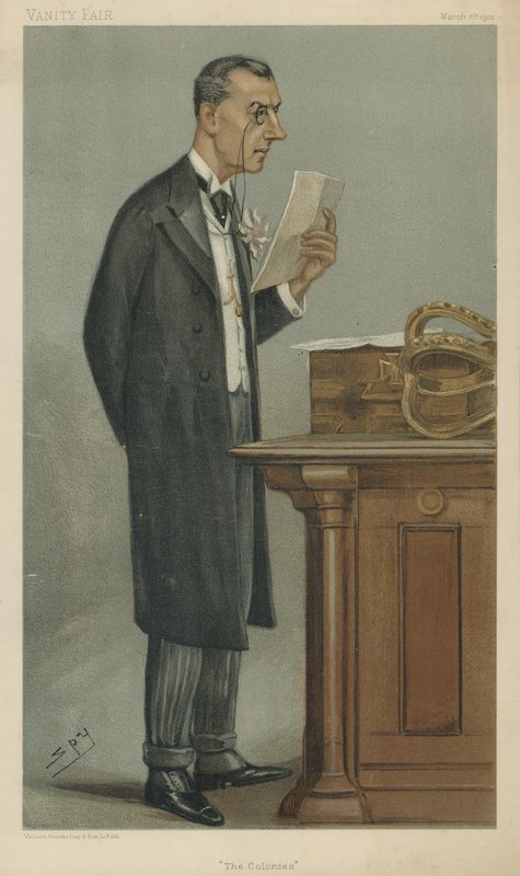 Herr Joseph Chamberlain av Leslie Matthew Ward
