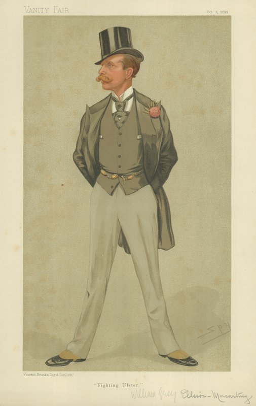 WG Ellison-Macartney av Leslie Matthew Ward