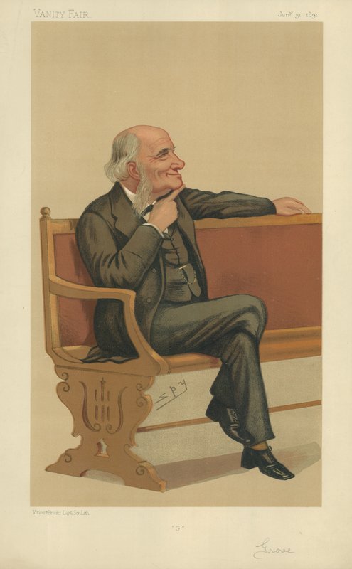Sir George Grove av Leslie Matthew Ward