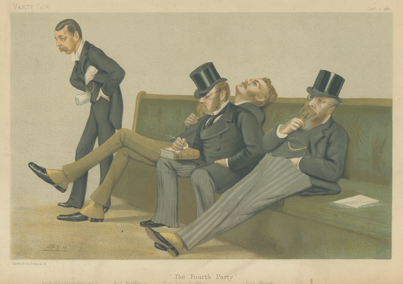 Spencer-Churchill, Balfour, Drummond-Wolff og Gorst av Leslie Matthew Ward
