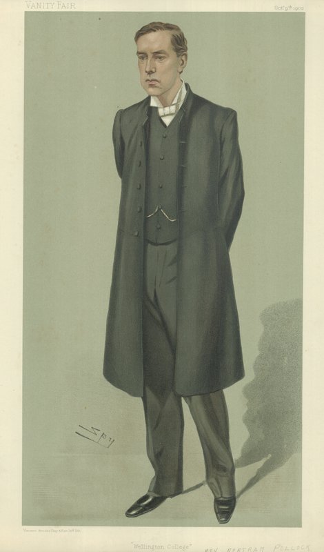 Pastor Bertram Pollock (farge litho) av Leslie Matthew Ward