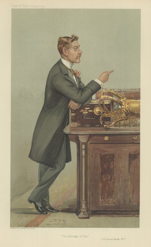 Høyre ærede Hugh Oakeley Arnold-Foster av Leslie Matthew Ward