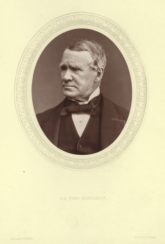 Portrett av Sir John Hawkshaw av Lock and Whitfield