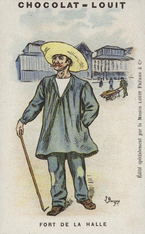 Fort de la Halle (chromolitho) av Louis Borgex