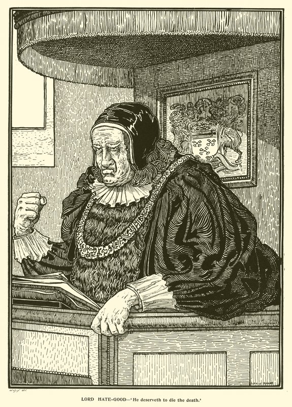 Lord Hate-Good (gravering) av Louis John Rhead