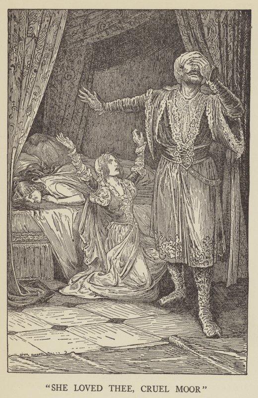 Hun elsket deg, grusomme Moor av Louis John Rhead