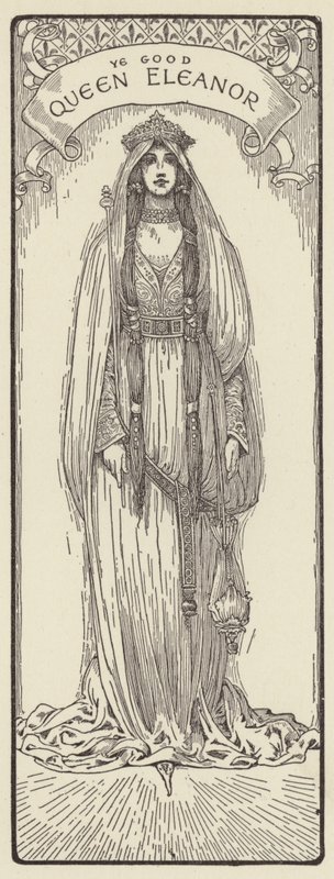 Den gode dronning Eleanor av Louis John Rhead