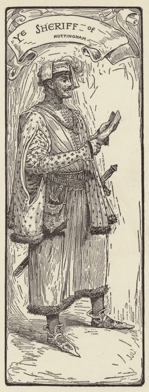 Sheriffen i Nottingham av Louis John Rhead