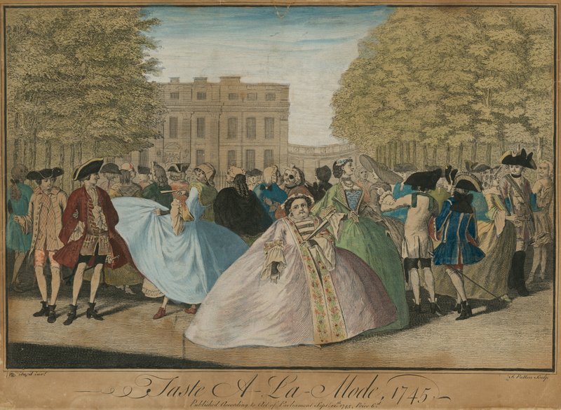 Smak a la modus, 1745 av Louis Philippe Boitard