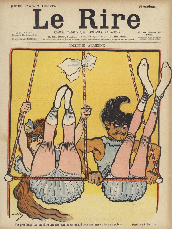 Illustrasjon for Le Rire av Lucien Metivet