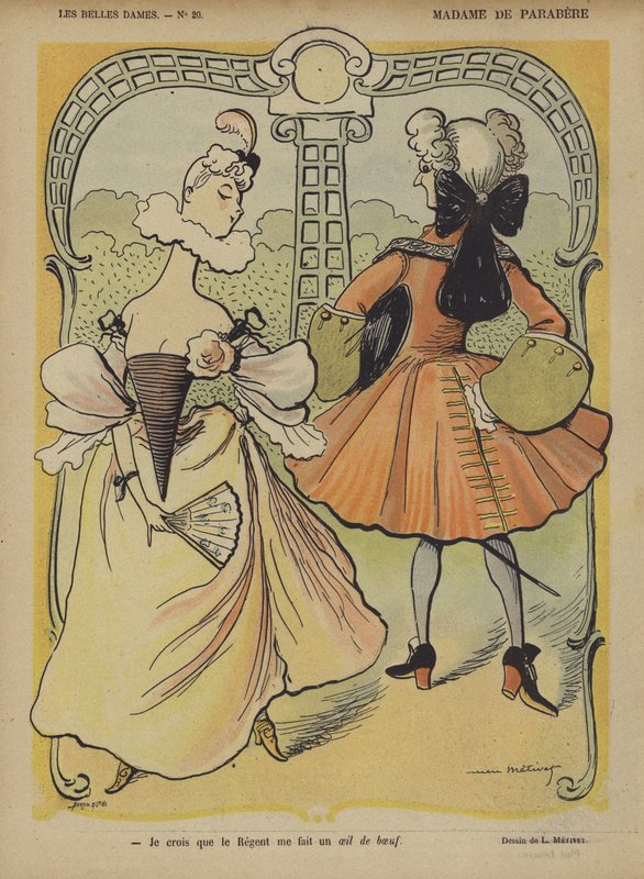 Illustrasjon for Le Rire av Lucien Metivet