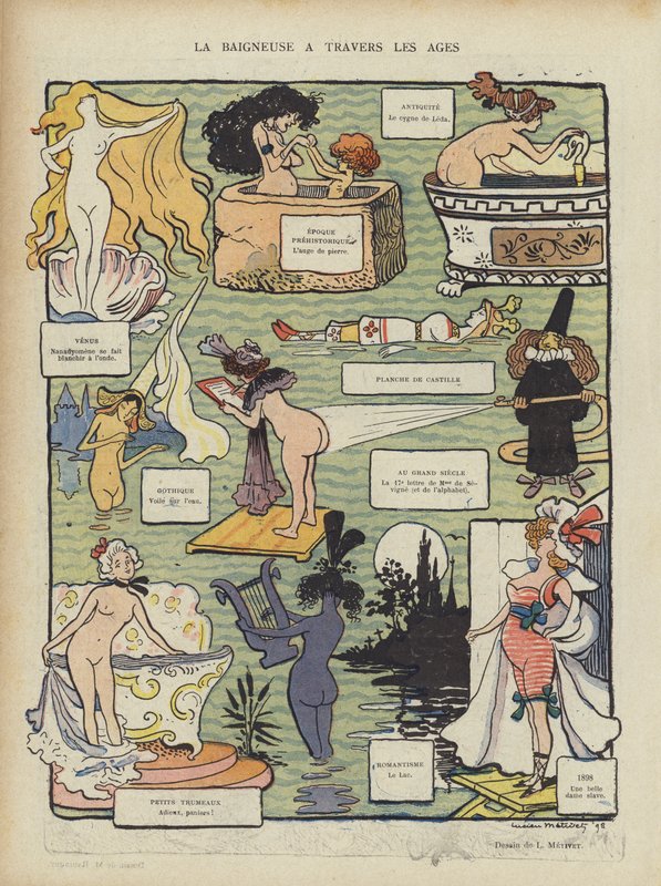 Illustrasjon for Le Rire av Lucien Metivet