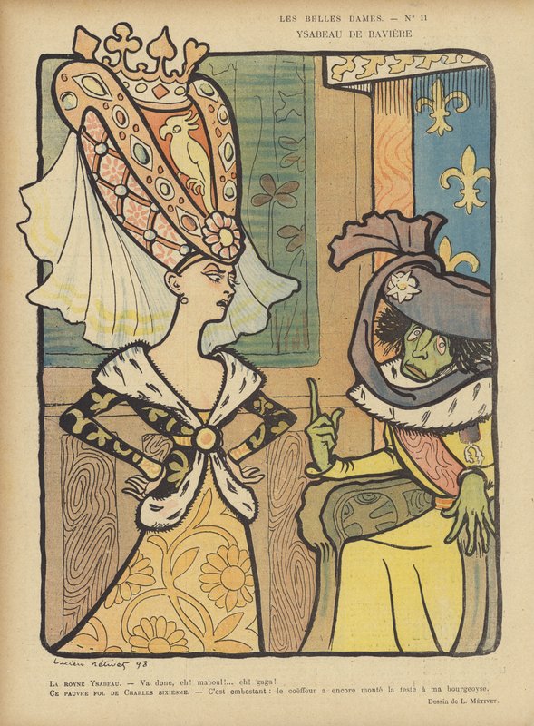 Illustrasjon for Le Rire av Lucien Metivet