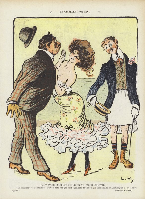 Illustrasjon for Le Rire av Lucien Metivet