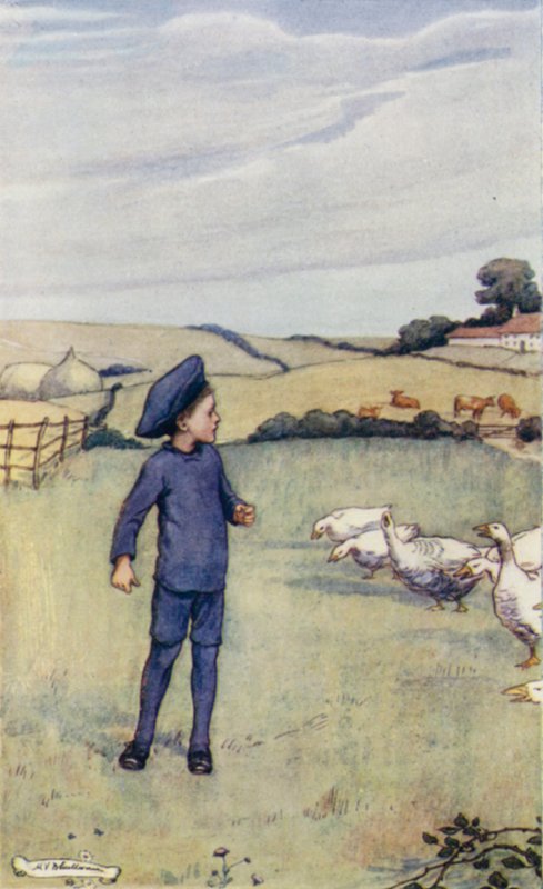 Scene fra The Slowcoach, av Edward Verrall Lucas av Mary V. Wheelhouse