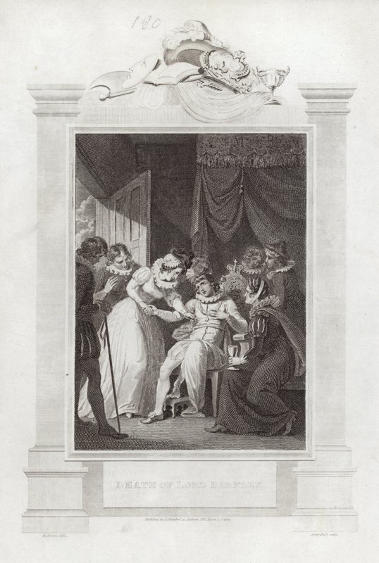 Lord Darnleys død av Mather Brown