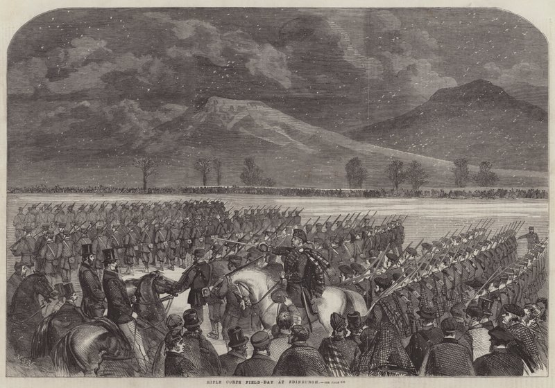 Rifle Corps Field-Day i Edinburgh av Matthew Somerville Morgan