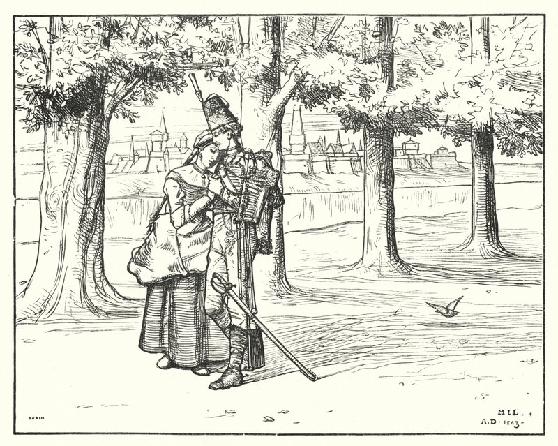 Tyske Hussar-sanger (gravering) av Matthew James (attr. to) Lawless