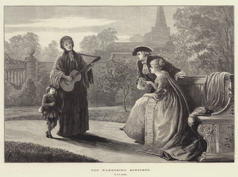 Den Vandrende Minstrel av Matthew White Ridley