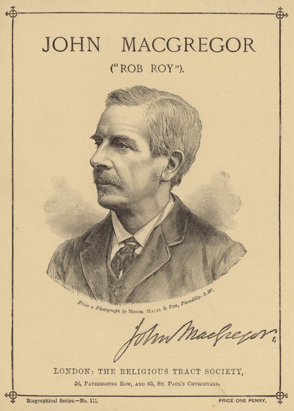 Portrett av John MacGregor av Maull and Fox