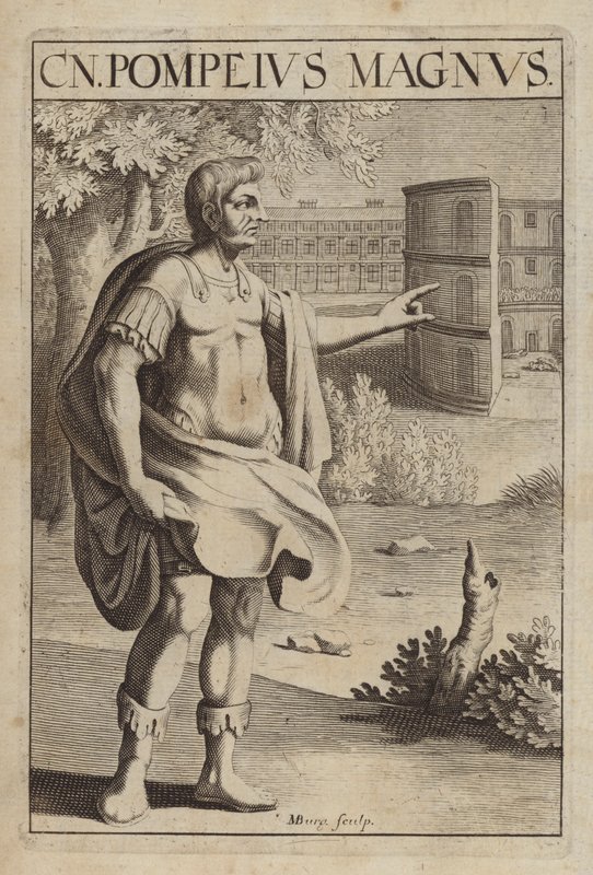 Pompeius den store, romersk statsmann og soldat av Michael Burghers