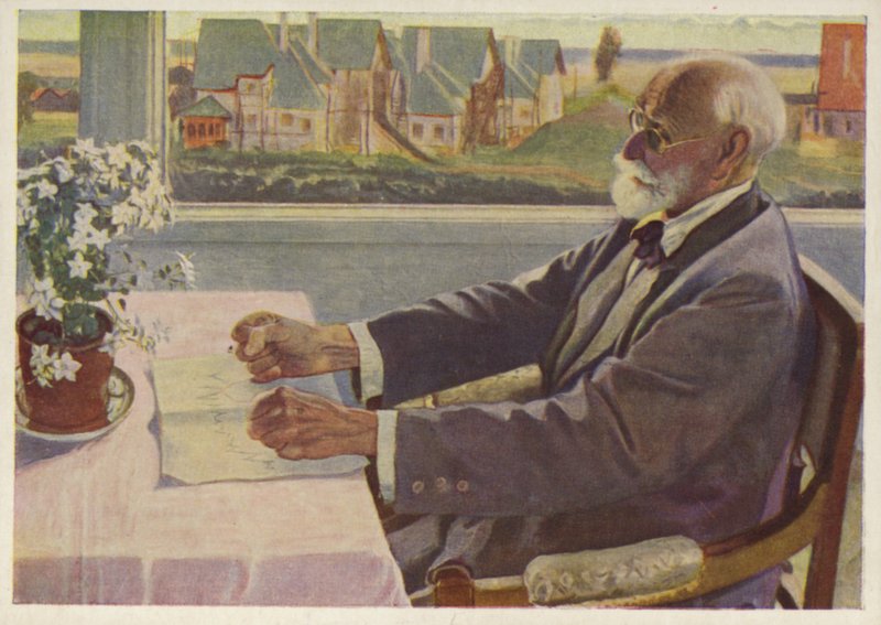 Ivan Pavlov, russisk fysiolog av Mikhail Vasilievich Nesterov