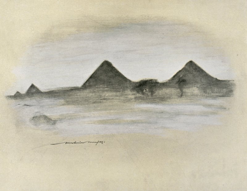 Pyramidene av Mortimer Ludington Menpes