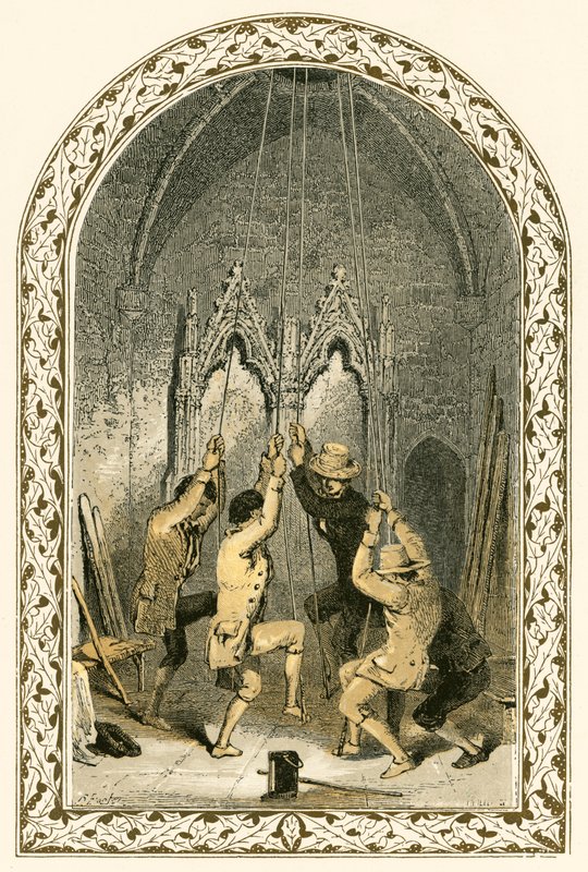 Klokke som ringer i julen av Myles Birket Foster