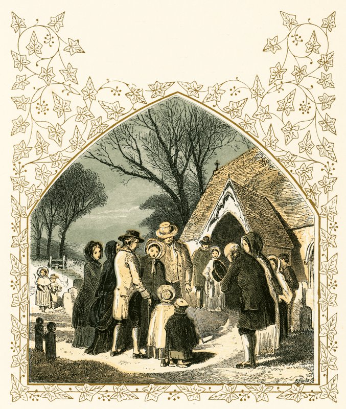 Julemorgen av Myles Birket Foster