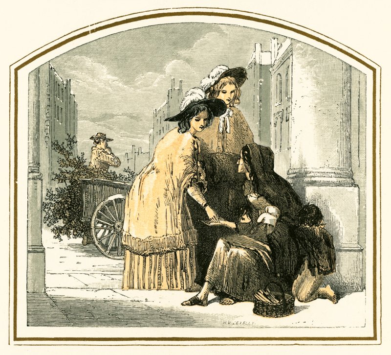 Nærmer seg jul av Myles Birket Foster