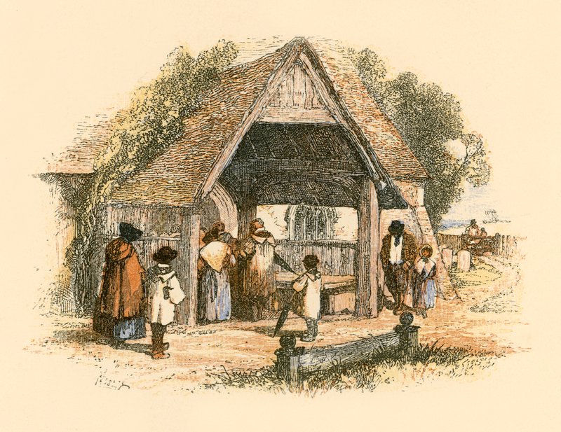Landsbykirken av Myles Birket Foster