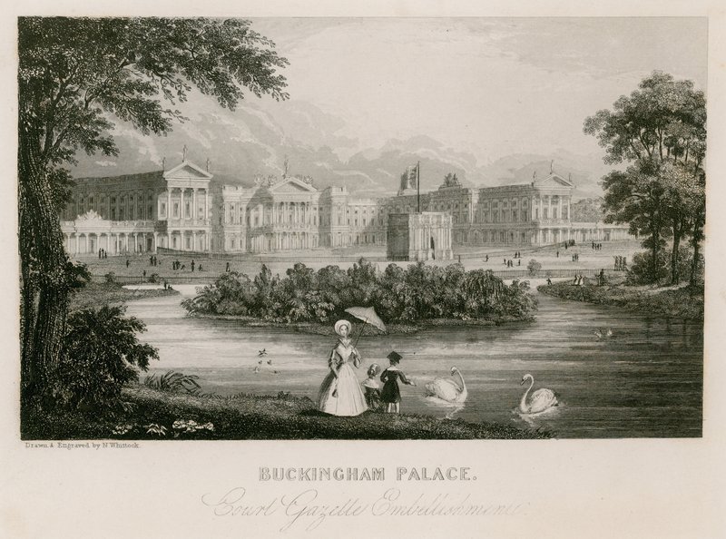 Buckingham Palace av Nathaniel Whittock