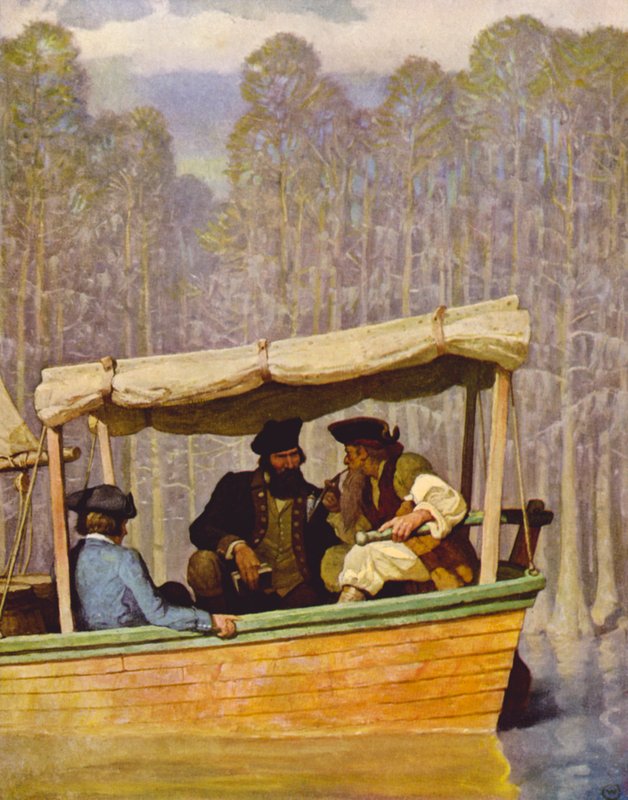 Kaptein Flood av Newell Convers Wyeth
