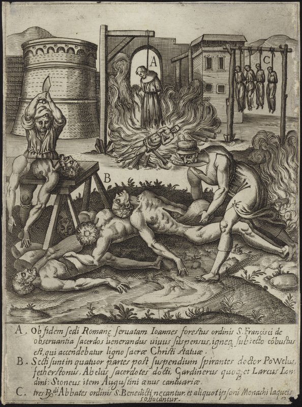 Den anglikanske kirkes seire av Niccolo Circignani