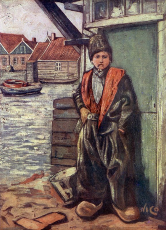 En fiskergutt av Nico Jungman